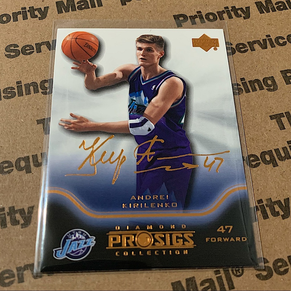 Andrei Kirilenko ‘04 Upper Deck Pro Sigs Card